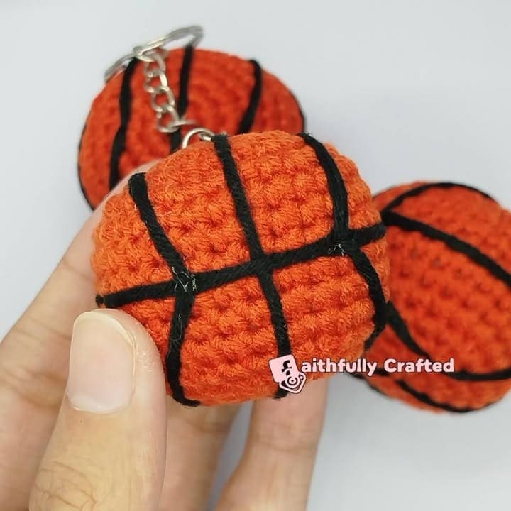 Mini size — handmade crochet keychains by Faith