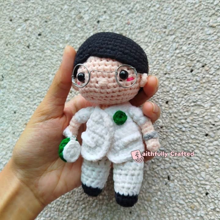 Any profession is possible, just message us and we'll make it tangible — handmade crochet gifts by Faith