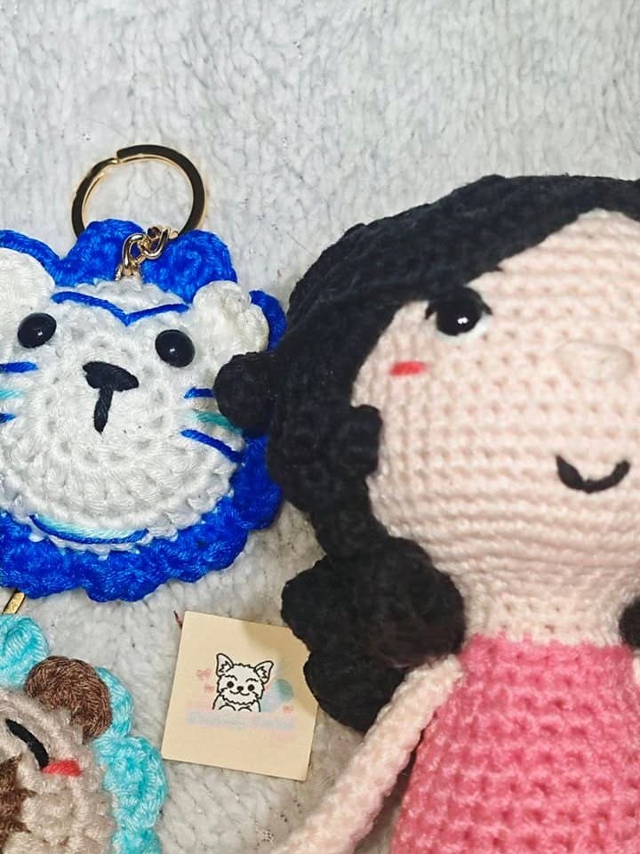 Thank you for ordering againnn, Ms — handmade crochet characters by Faith