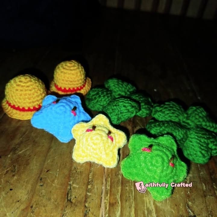Cutiesssss — handmade crochet keychains by Faith