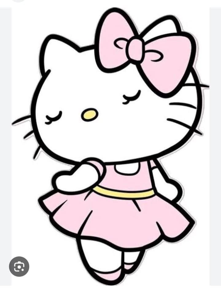 Hello Kitty Ballerina — handmade crochet other pieces by Faith