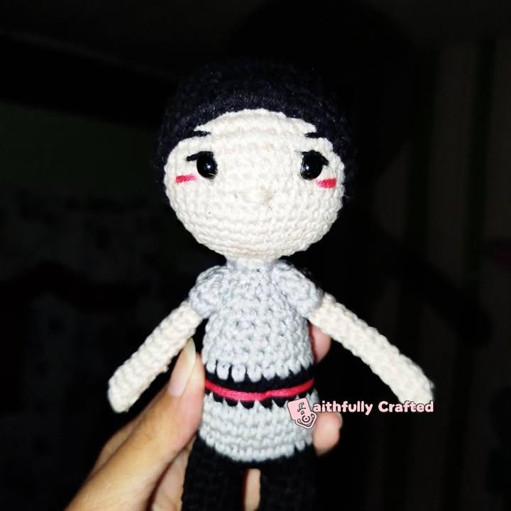 My little crochet teacher is ready to inspire tiny minds! 👩‍🏫🧶 

&quot;A good teacher can change the world, one student at a time.&quot;

#FaithfullyCrafted #crochet #teacher #fypシ゚viralシfypシ゚ #giftideas