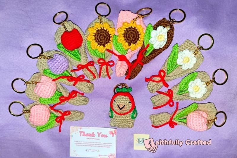 Thank you so much for purchasing from our Valentine’s Day! — handmade crochet gifts by Faith