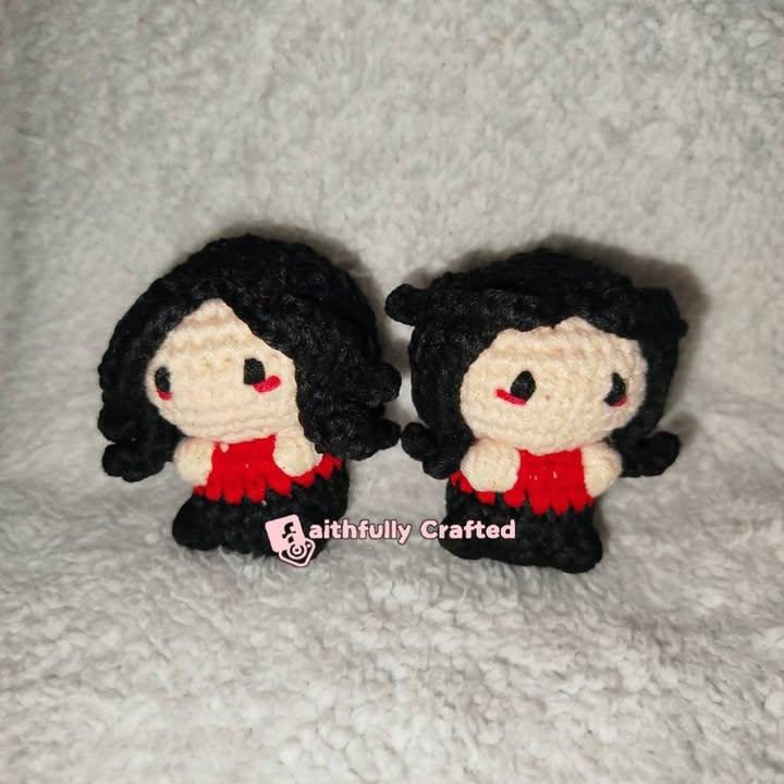Girly Pop Doll Keychains🌸
Adorable, fun, and ready to brighten your day! ☀️

#FaithfullyCrafted #fypシ゚viralシfypシ゚ #crochet #custommade #giftideas