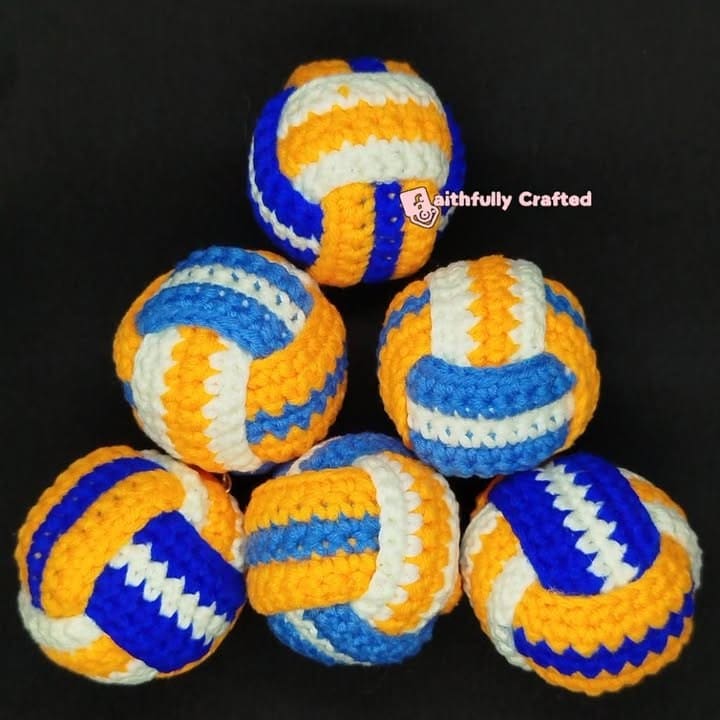 Court style, anywhere — handmade crochet keychains by Faith