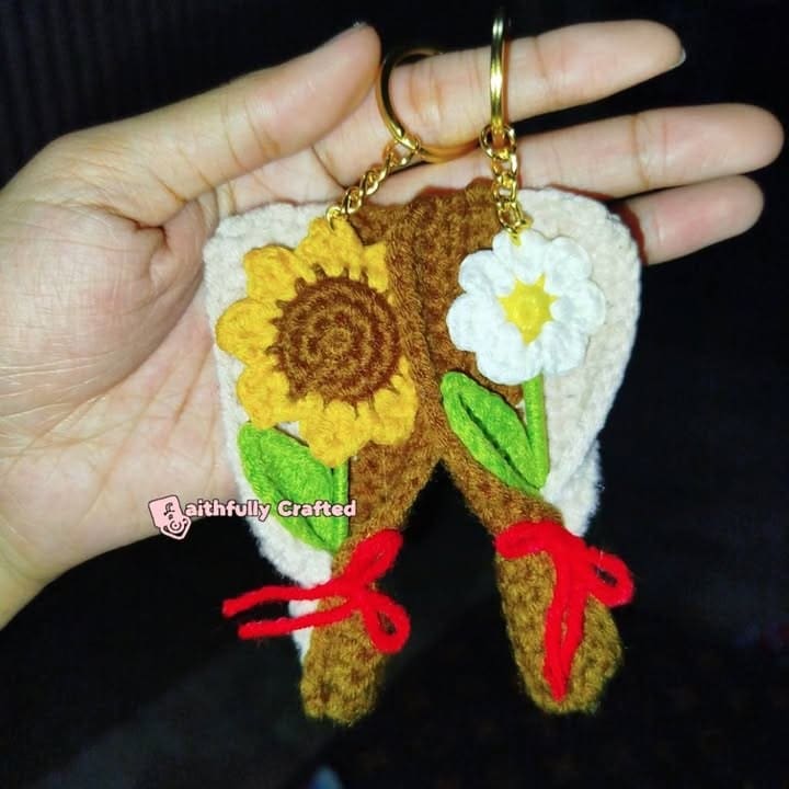Sunflower x Daisy Combo — handmade crochet flowers by Faith