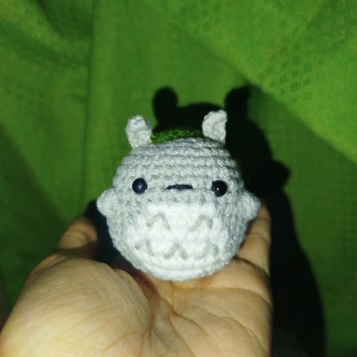 After watching, Friendly Neighborhood Totoro — handmade crochet characters by Faith