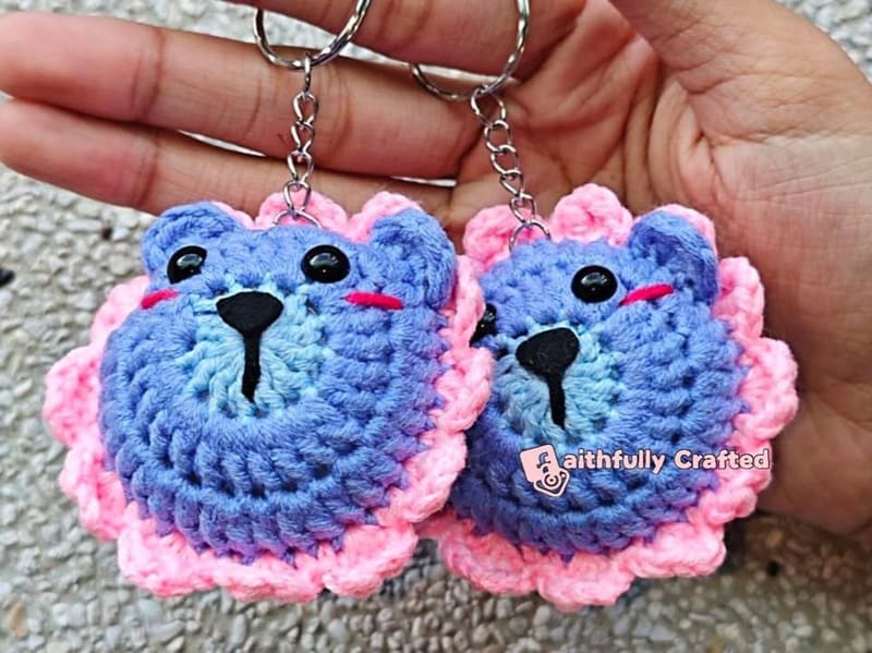 ANIBLOSSOMS: Bear — handmade crochet characters by Faith