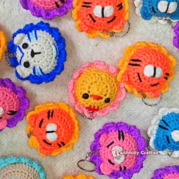 When life gives you yarn… have Ani-blossoms! — handmade crochet characters by Faith