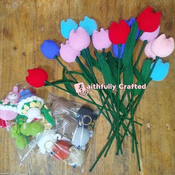 Bound tooooo~ — handmade crochet flowers by Faith