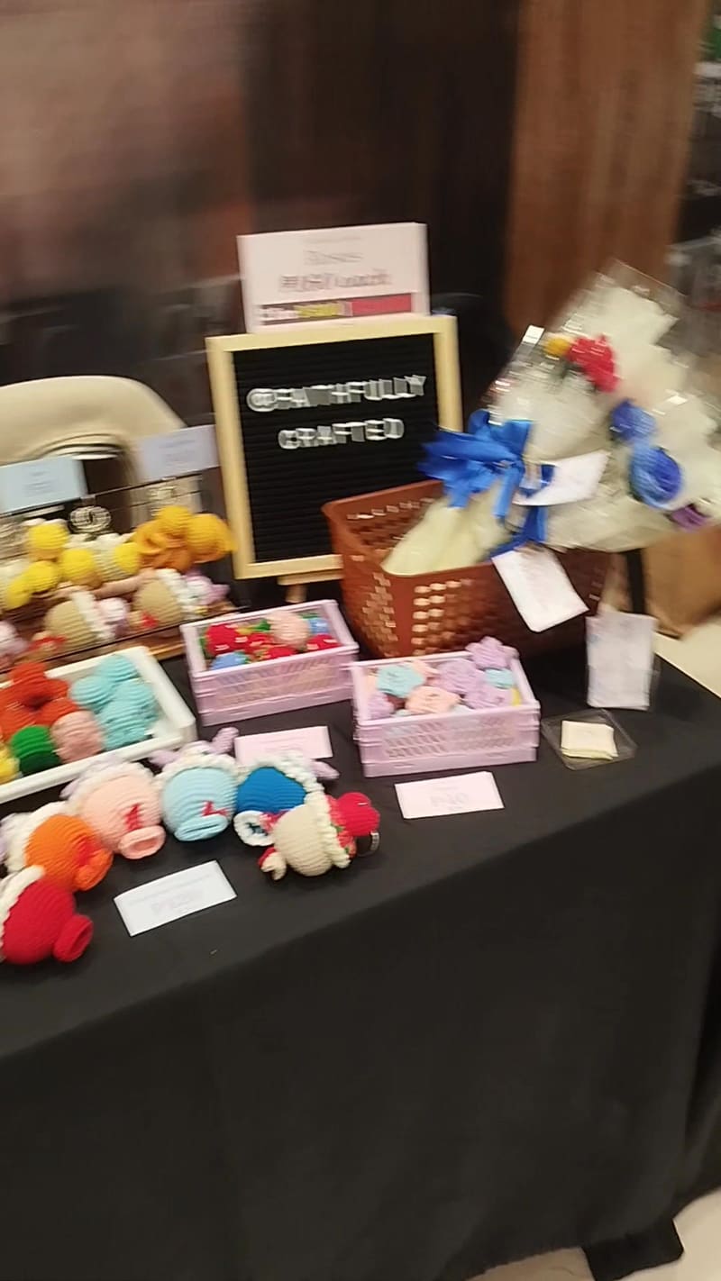 Set up! — handmade crochet behind the scenes by Faith