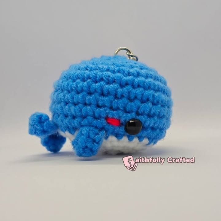 Let's make a splash! — handmade crochet keychains by Faith