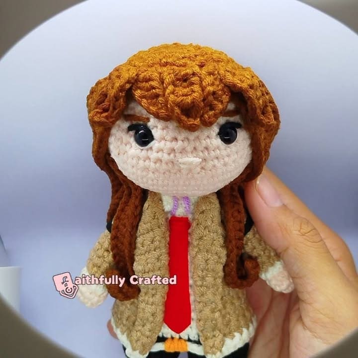 Look who just leaped into the timeline! — handmade crochet characters by Faith