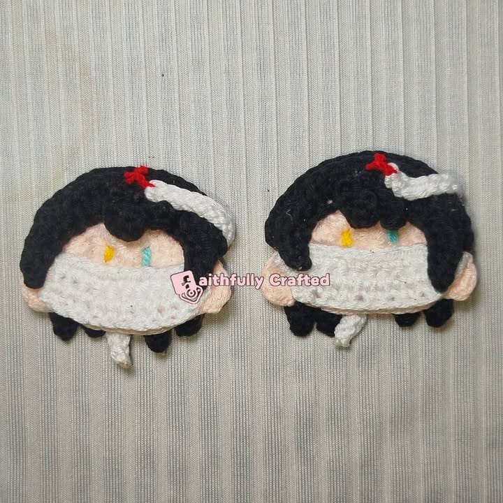 Anime is proof that art and storytelling can heal the soul — handmade crochet characters by Faith