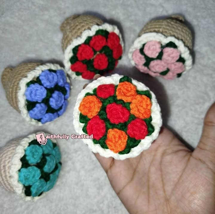 Blooms that last a lifetime — handmade crochet flowers by Faith