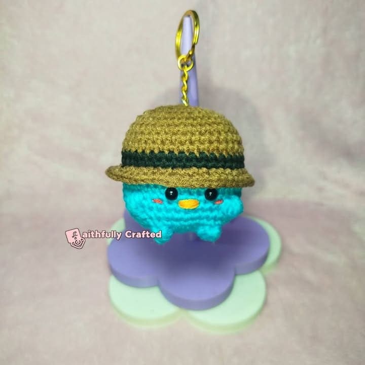 There you are, Perry! — handmade crochet other pieces by Faith