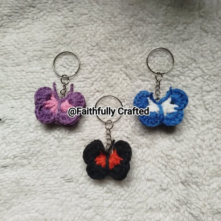 Fluttering high — handmade crochet other pieces by Faith