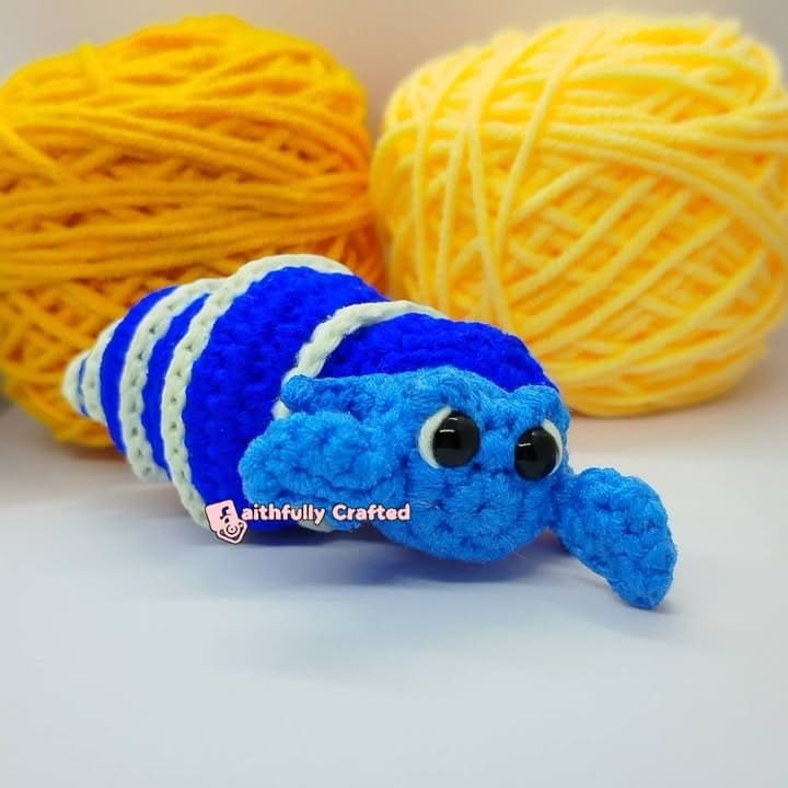 Shell-ebrating cuteness! — handmade crochet characters by Faith