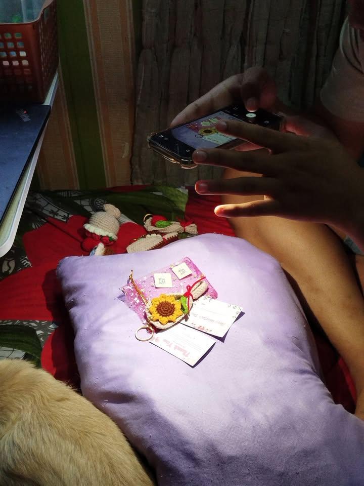 BTS— New product... Soon to be posted! Watch out for our upcoming Valentine&#x27;s Day PROMO🩷🩷🩷

#FaithfullyCrafted #fypシ゚viralシfypシ゚ #keychain #valentinesday