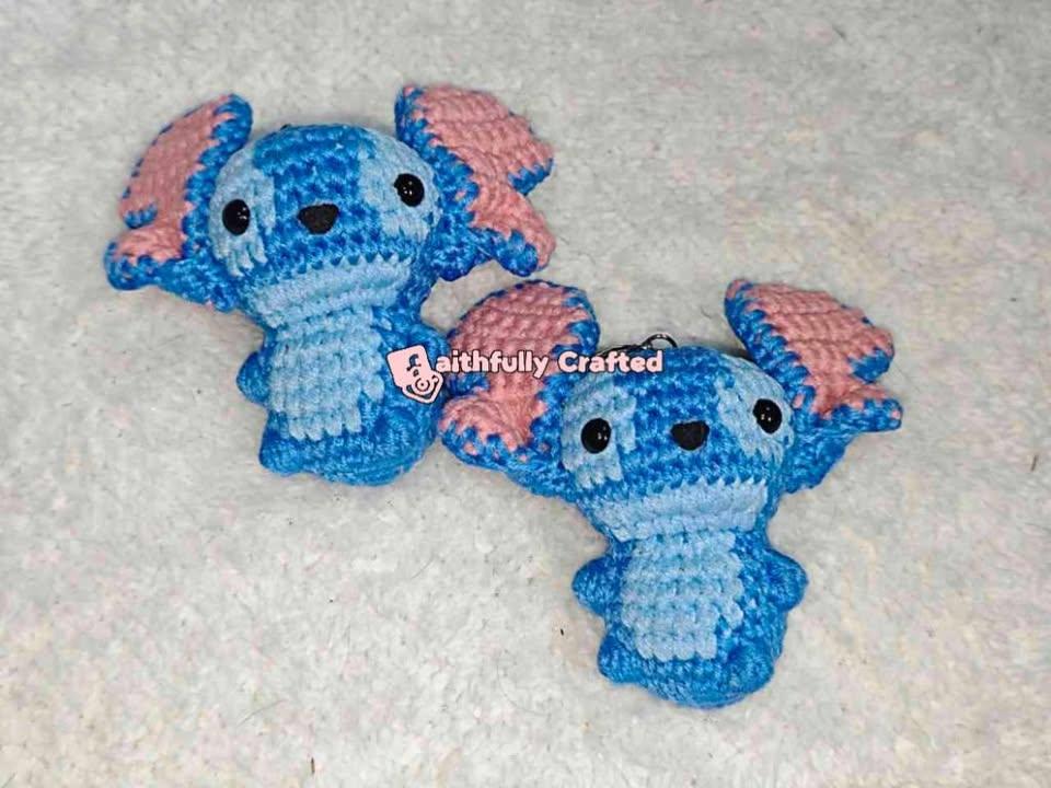 Life’s better when you’re a little un-stitch-able 💙✨ Double the Stitch, double the smiles! Secure yours before they zoom back to space! 🚀

#FaithfullyCrafted #fypシ゚viralシfypシ゚ #stitch #crochet #gift