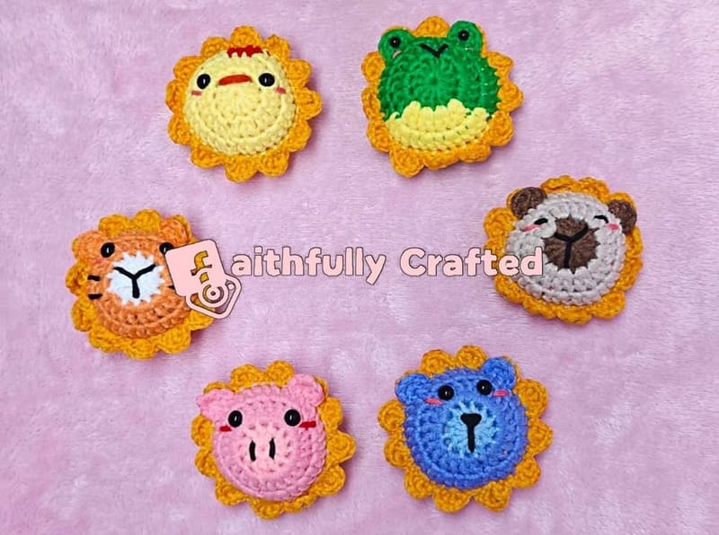 Get your ANIBLOSSOMS now! — handmade crochet characters by Faith