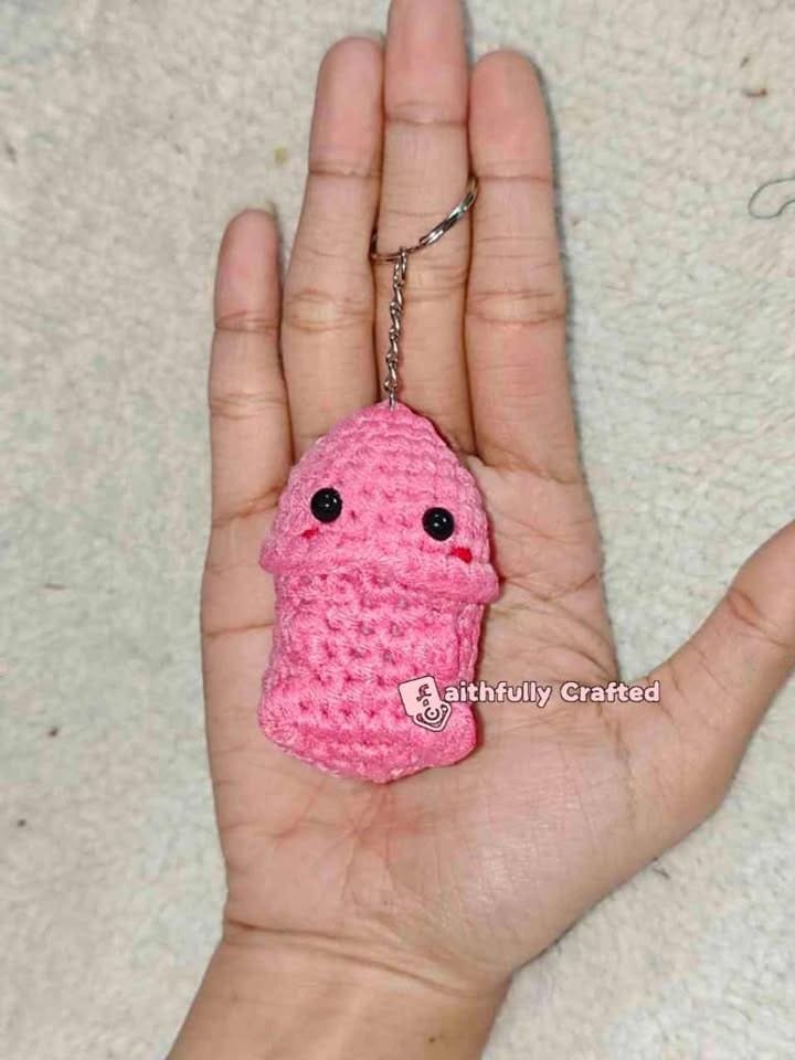 Oops… Ang post na ito ay rated SPG— handle with humor and a sense of — handmade crochet keychains by Faith