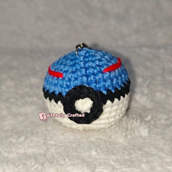 The Ultimate Catch! — handmade crochet keychains by Faith