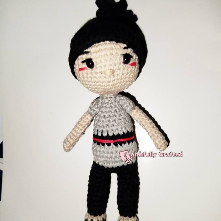 A little late, but the gratitude is forever — handmade crochet personalised minis by Faith